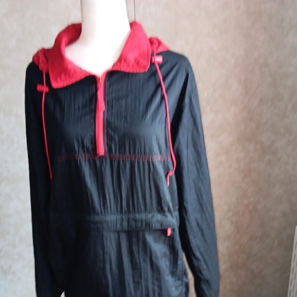 Black and Red Men Wind Breaker
